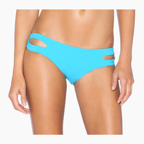 l*space Other - L*Space NWT Estella Turquoise Aqua Full Cut Bikini Bottom Sz XS